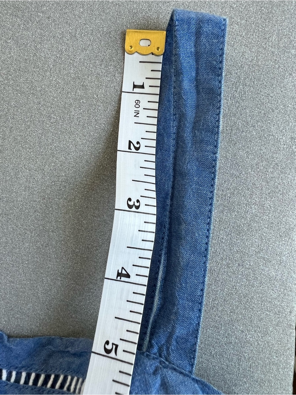 Cat & Jack | 100% Cotton Blue Sundress with White Waist Tie Size L (10-12) - Picture 14 of 15